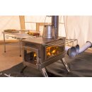 Winnerwell Nomad PLUS Double View External Air L-sized Wood Burning Tent Stove